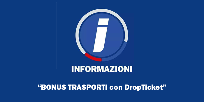 informazioni fce - bonus trasporti con dropticket
